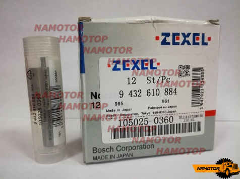 Распылитель форсунки NP-DLLA157SM036, 105025-0360, 105025-0270, 105019-0810, 23640-2243 J08C. J07C. ZEXEL JAPAN